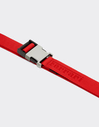 Unisex belt with Ferrari logo - Rosso Dino
