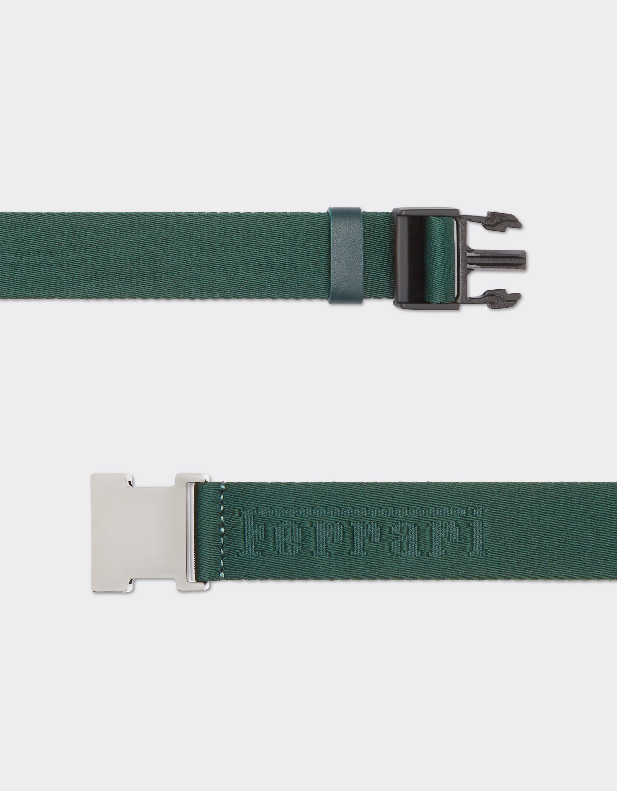 Ceinture unisexe avec logo Ferrari - Army