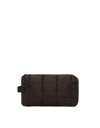 Trousse unisexe matelassée - Marrone Scuro