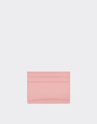 Porte-cartes unisexe avec Cheval cabré en cuir verni - Rosa