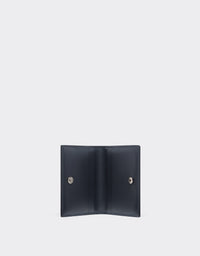 Portefeuille unisexe Ferrari GT en cuir brossé - Navy Blu