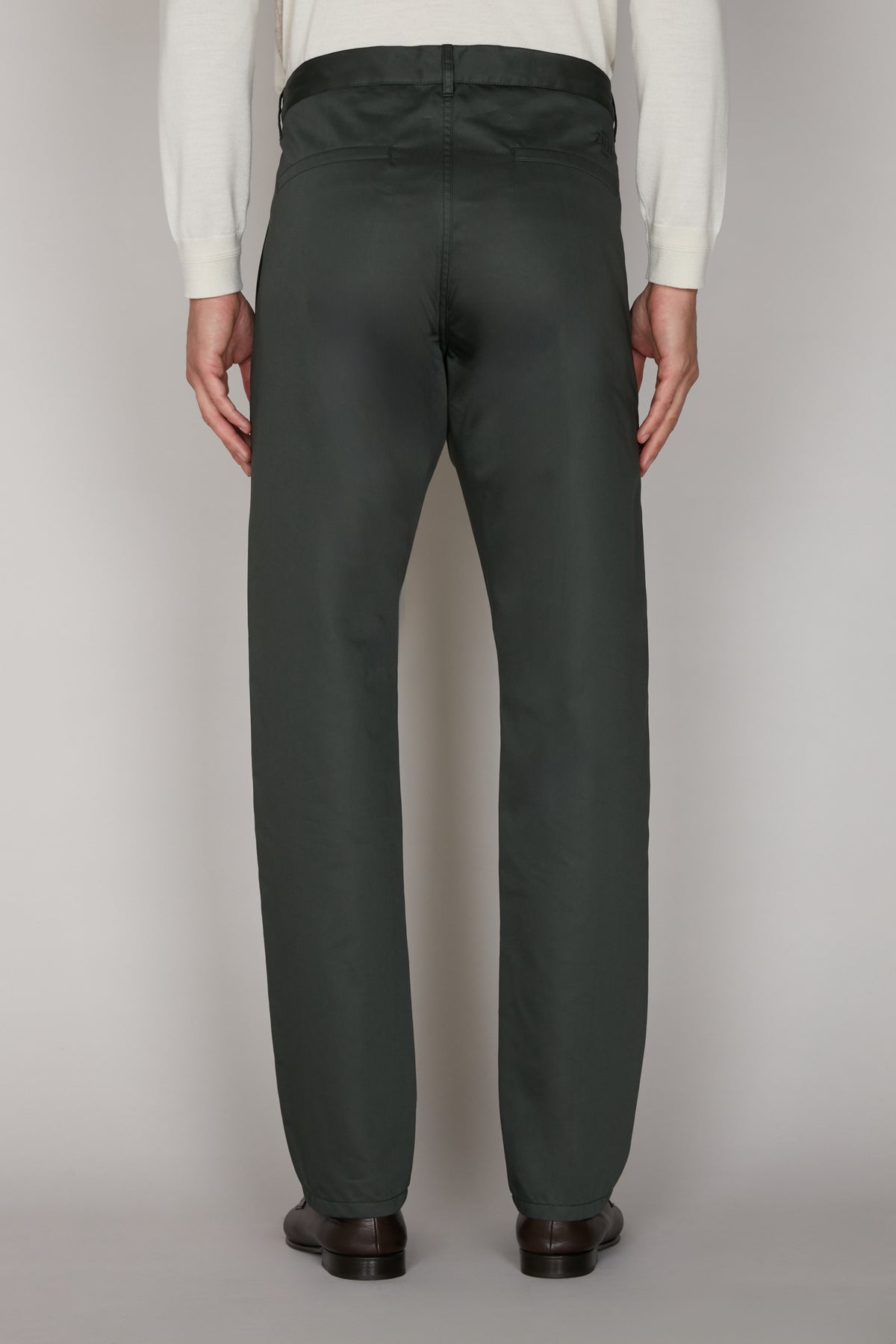 Pantalon droit et taille haute - Deep Military