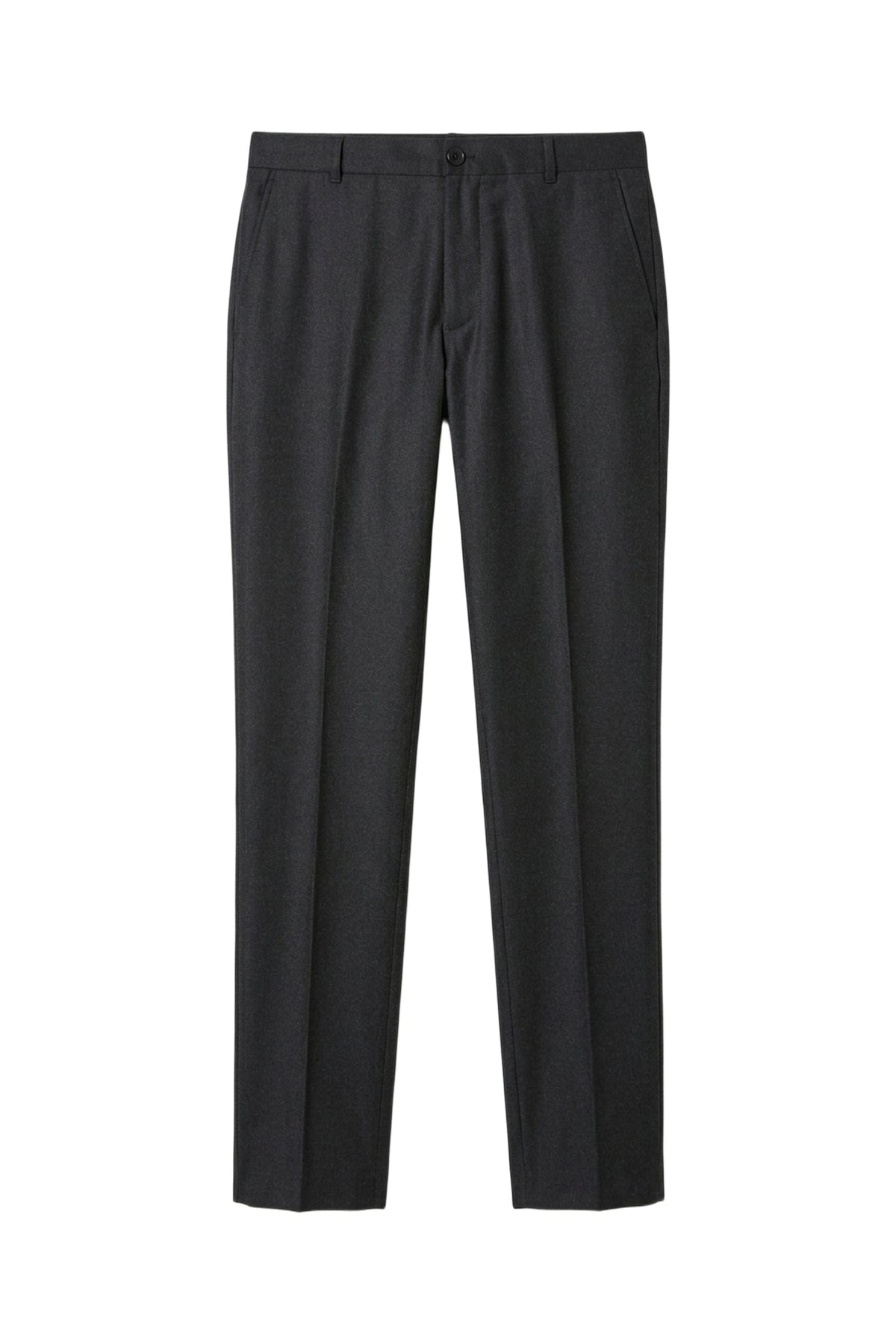 Pantalon à cordon de serrage en laine - Charcoal