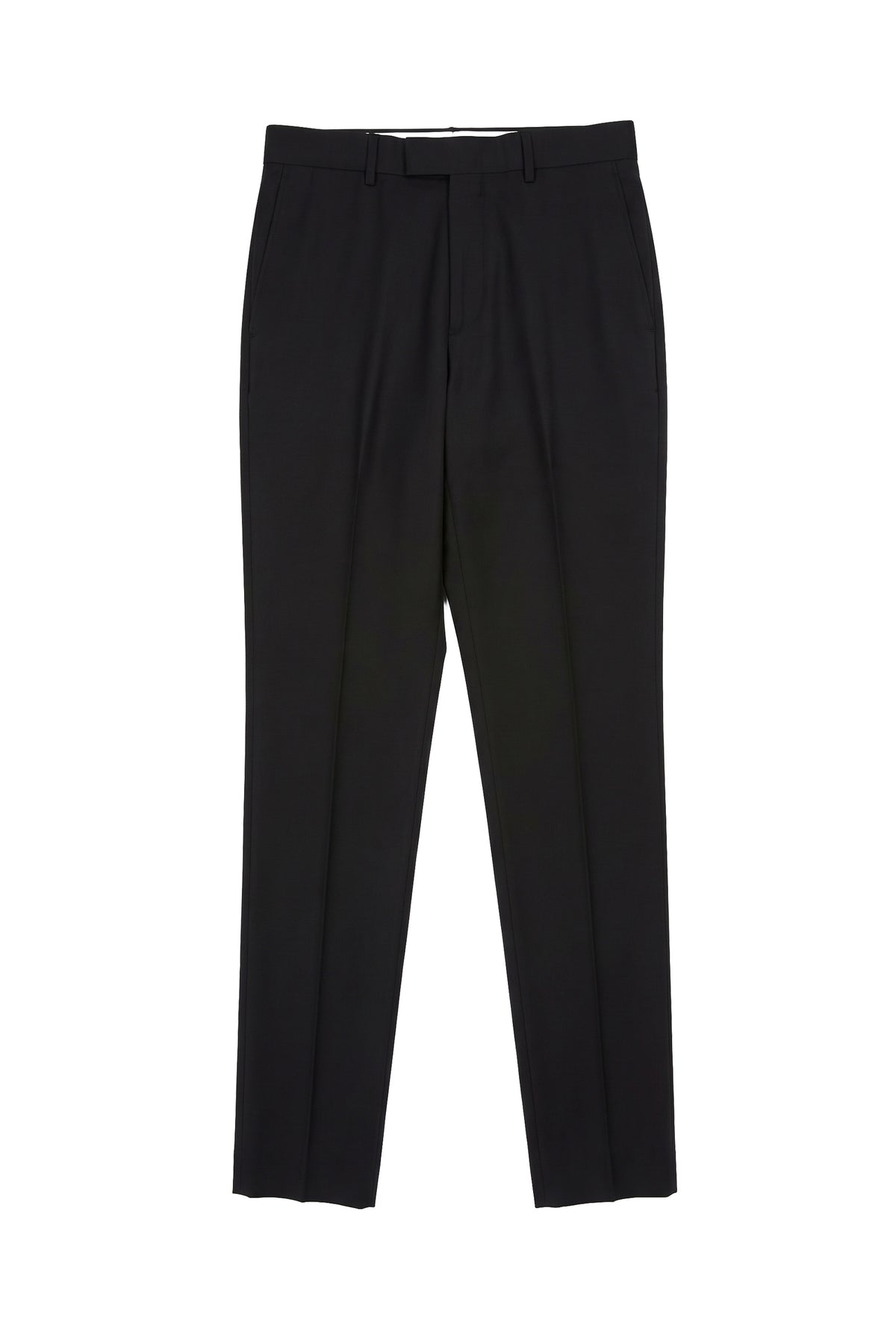 Pantalon à plis en velours côtelé - Noir