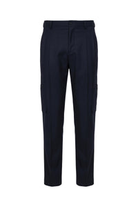 Pantalon cargo à 6 poches en laine - Dark Navy