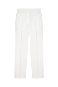 Pantalon à taille élastiquée - Natural White