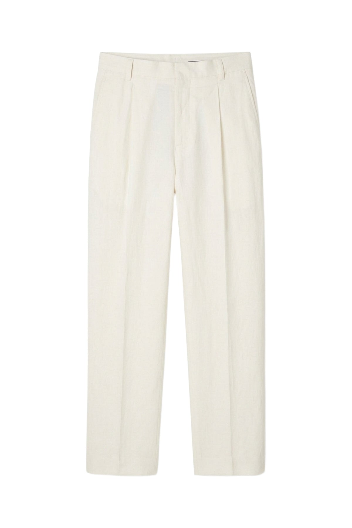 Pantalon Parachute en soie - Natural White