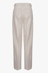 Pantalon Parachute en lin mélangé - Pale Fawn