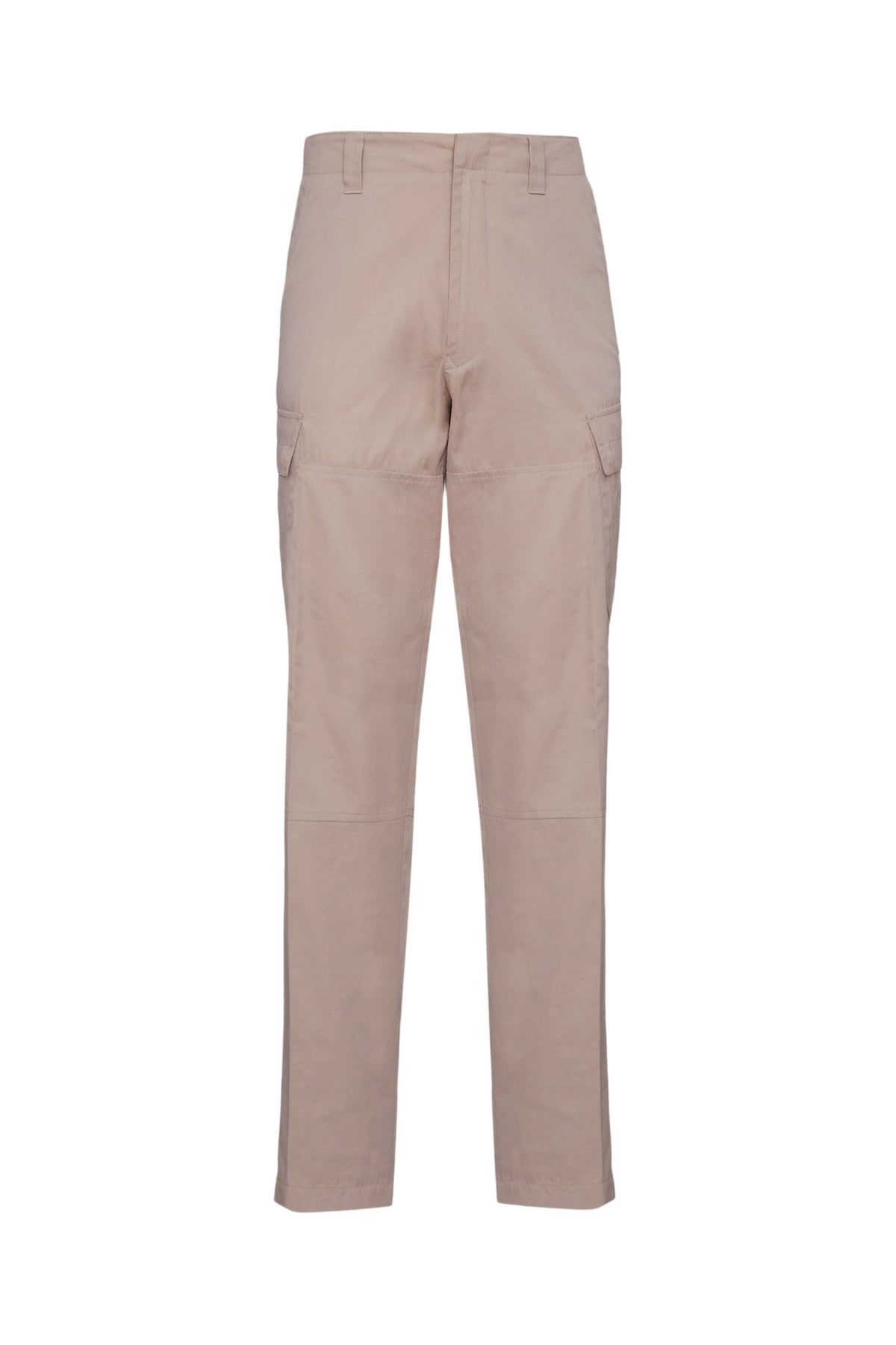 Pantalon cargo à taille haute - Pale Camel