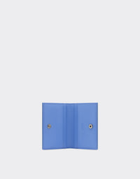 Ferrari GT cardholder in smooth leather - Ciano