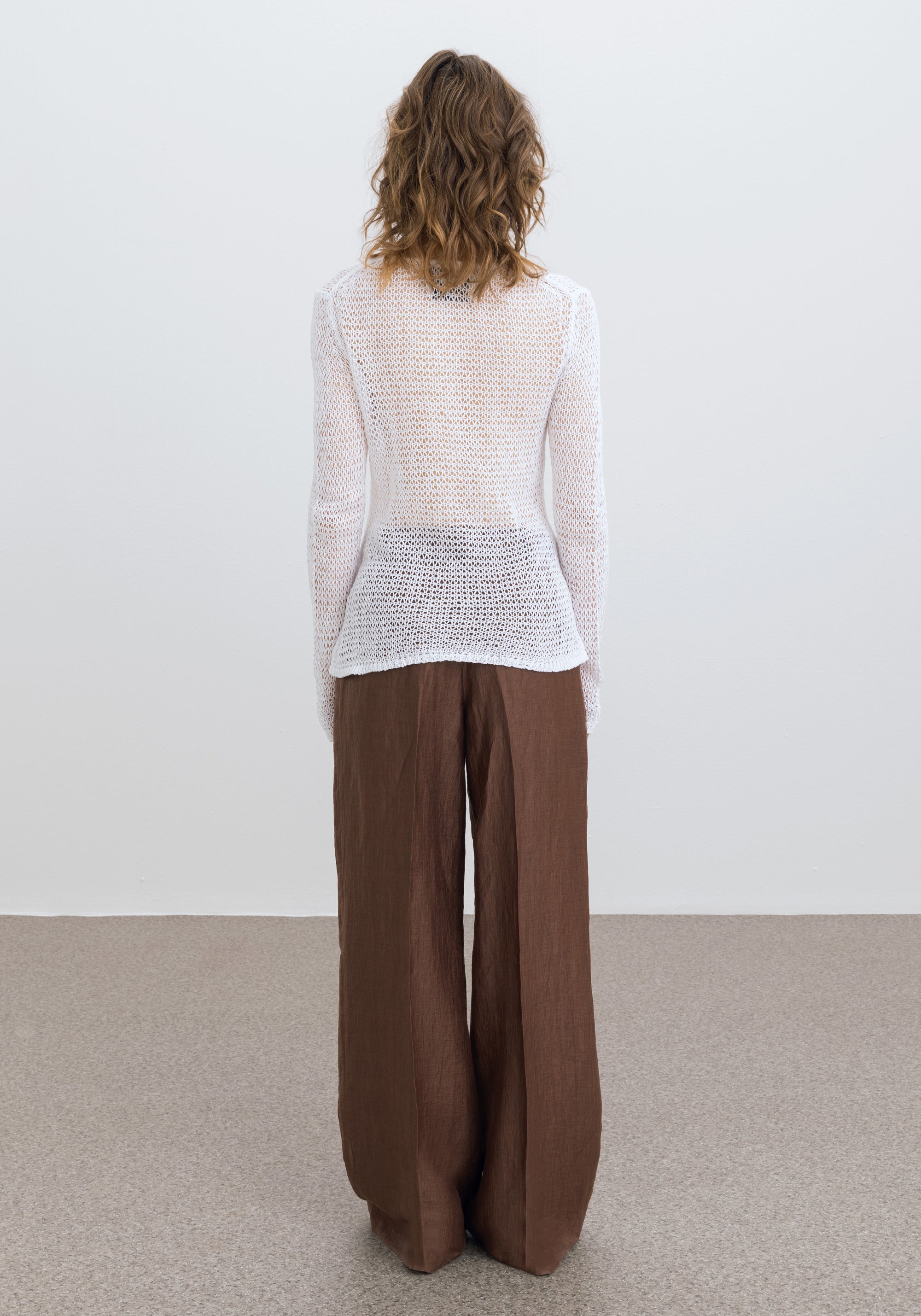 Cardigan Crave slim - White