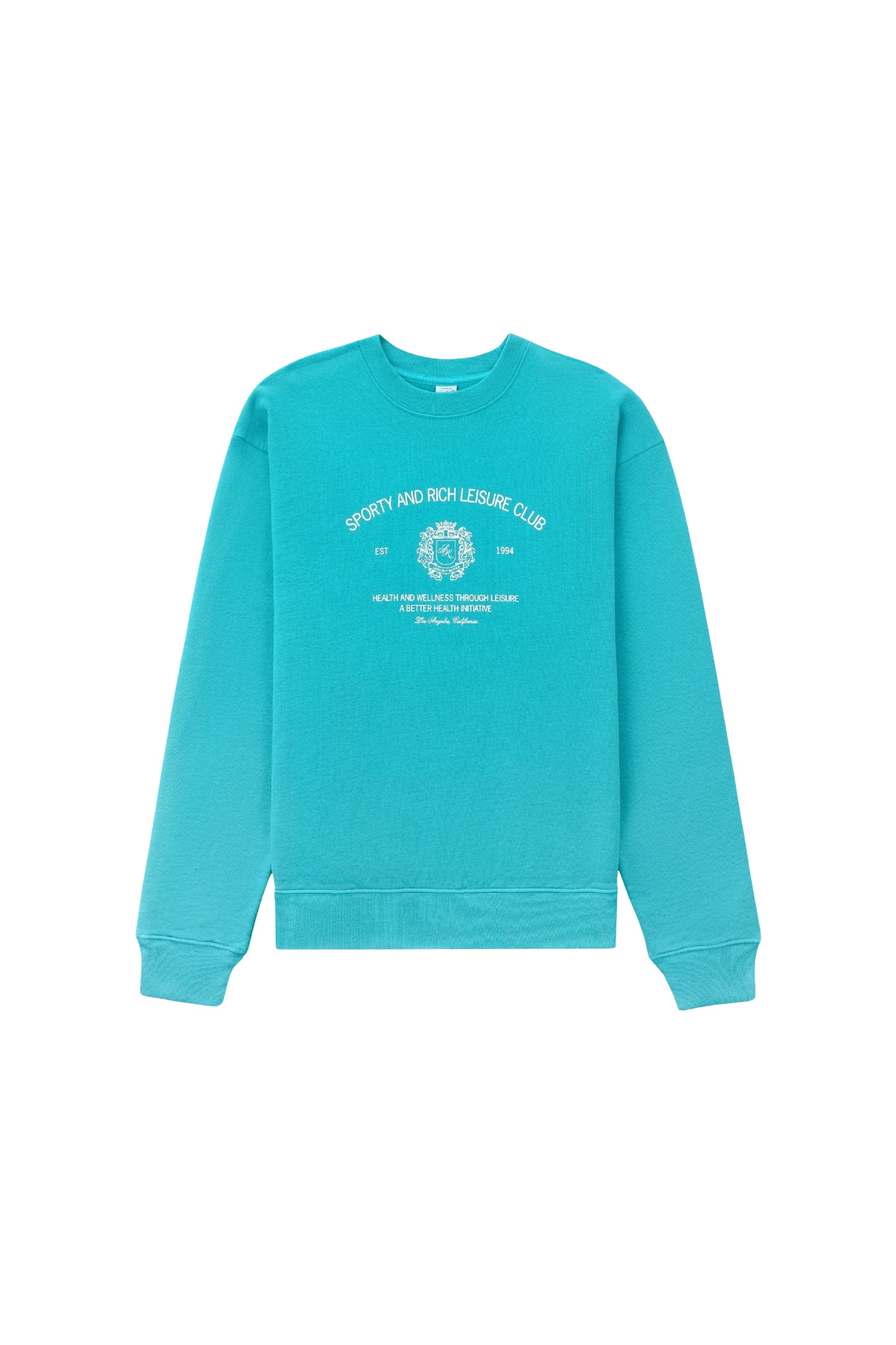 Sweatshirt à col rond - Teal