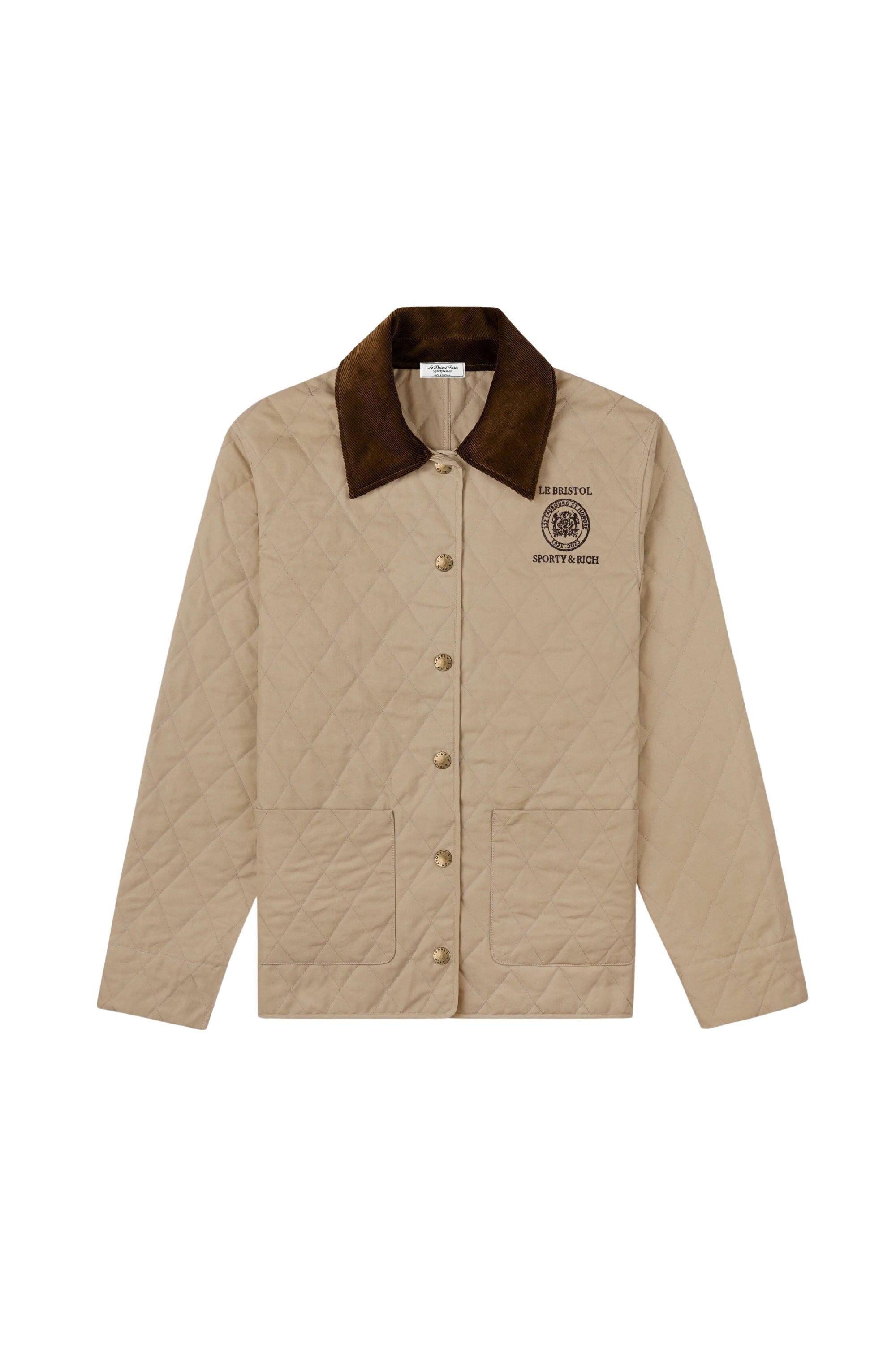 Veste Crest Seal 100th matelassée - Beige