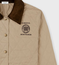Veste Crest Seal 100th matelassée - Beige