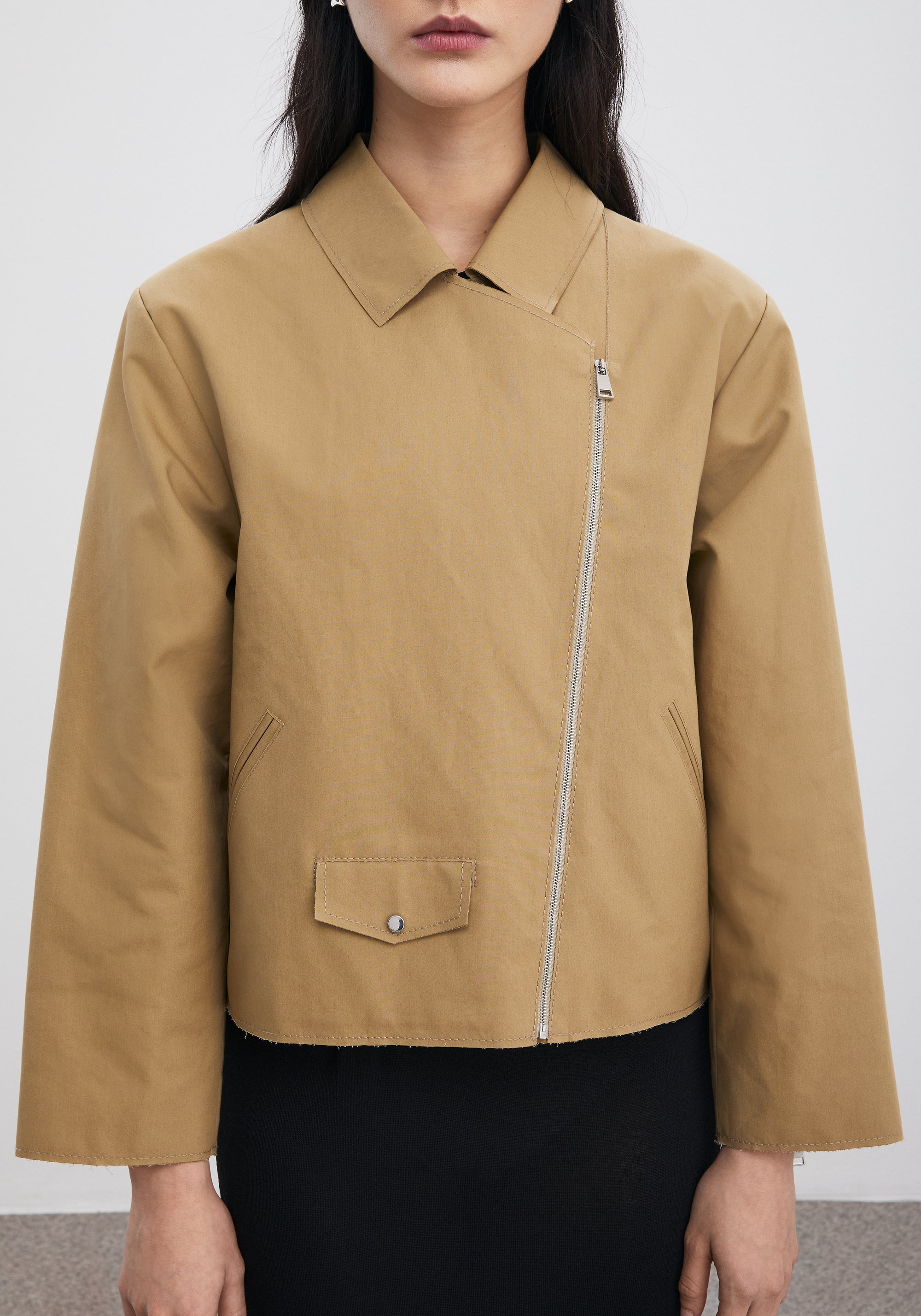 Veste Croix structurée - Tobacco