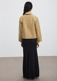 Veste Croix structurée - Tobacco