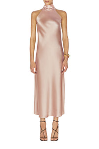 Cropped Sienna Dress - Nude