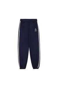 Crown Tennis Track Pant - Navy & White