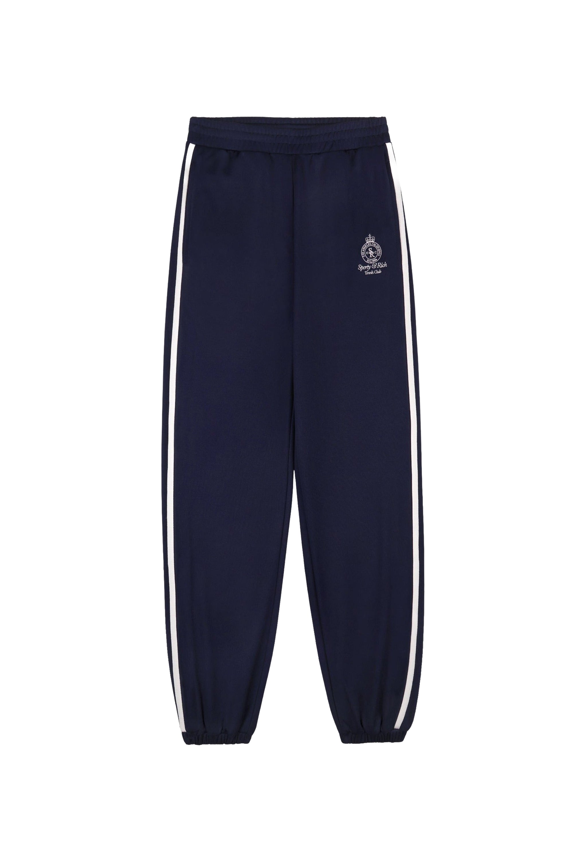 Pantalon de survêtement Crown - Bleu Marine & Blanc