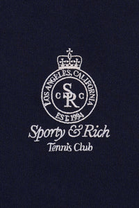 Pantalon de survêtement Crown - Bleu Marine & Blanc