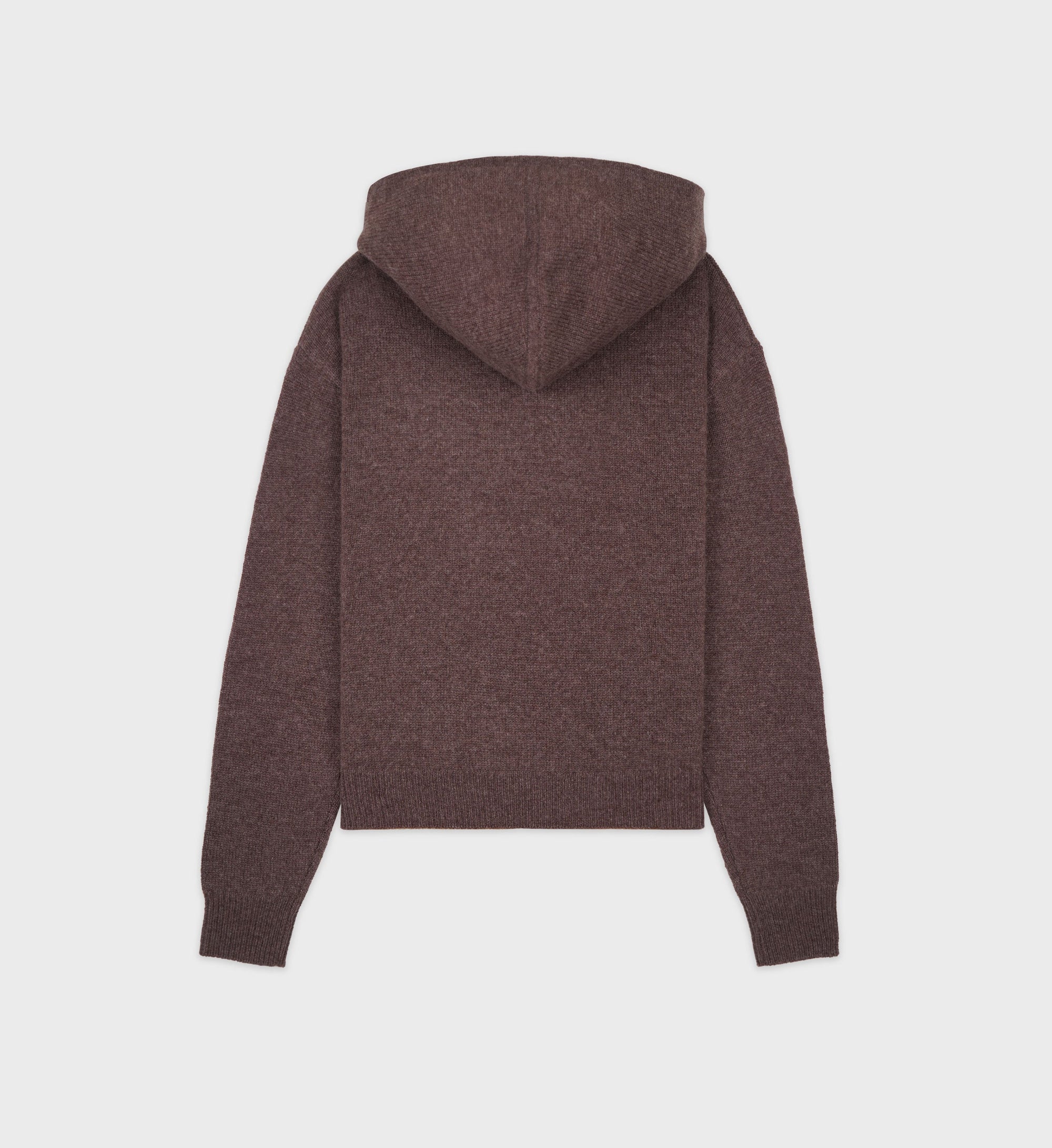 Crown Cashmere Hoodie - Brown