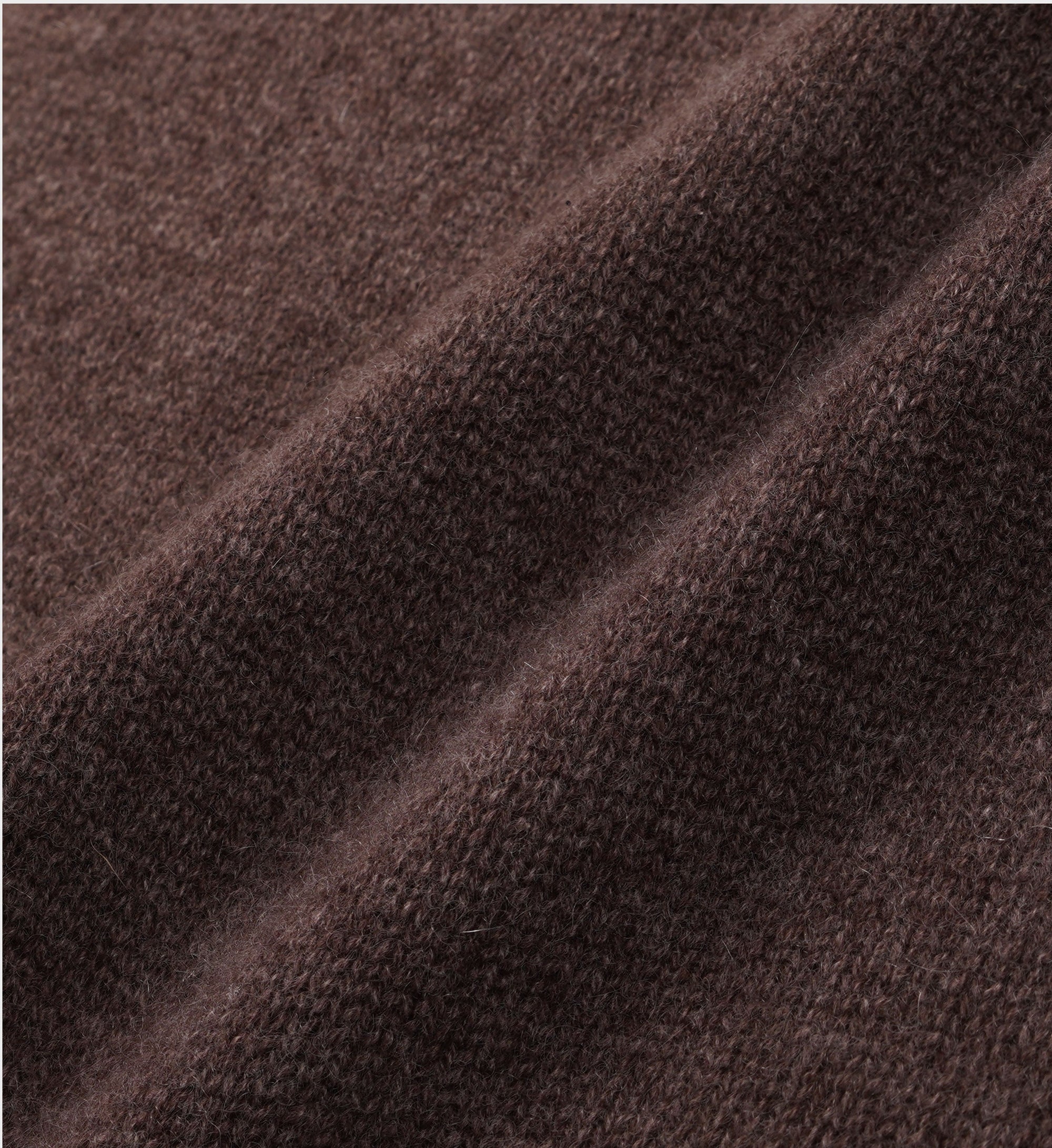 Crown Cashmere Hoodie - Brown