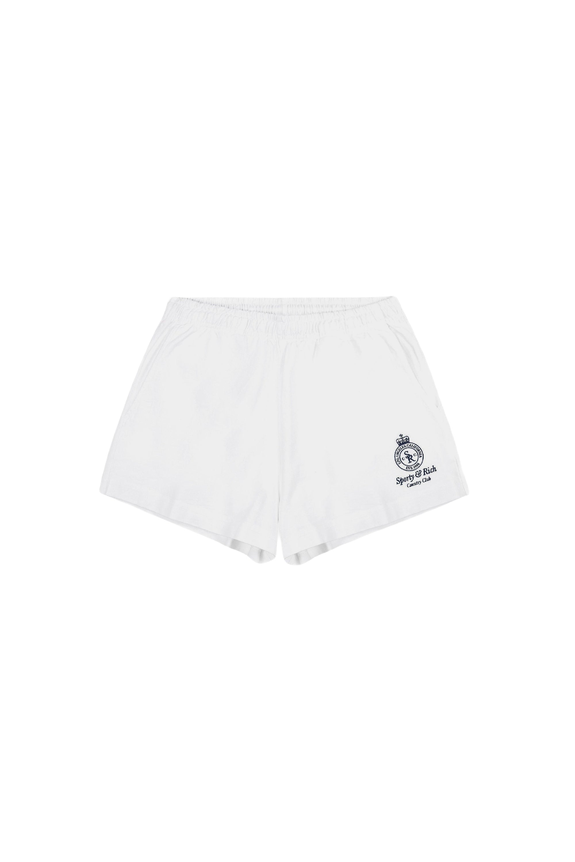 Short Crown Country à broderie - White