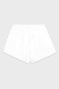 Short Crown Country à broderie - White
