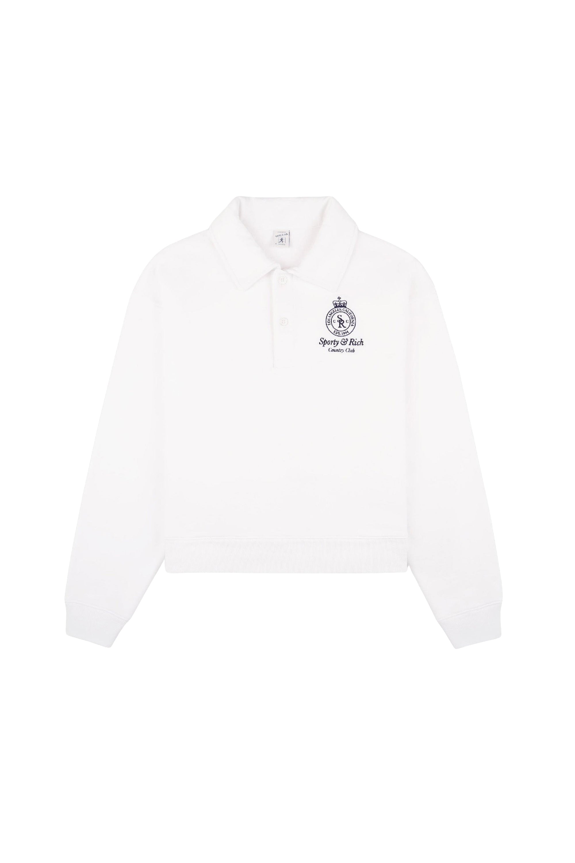 Polo Crown Country à broderie - Blanc