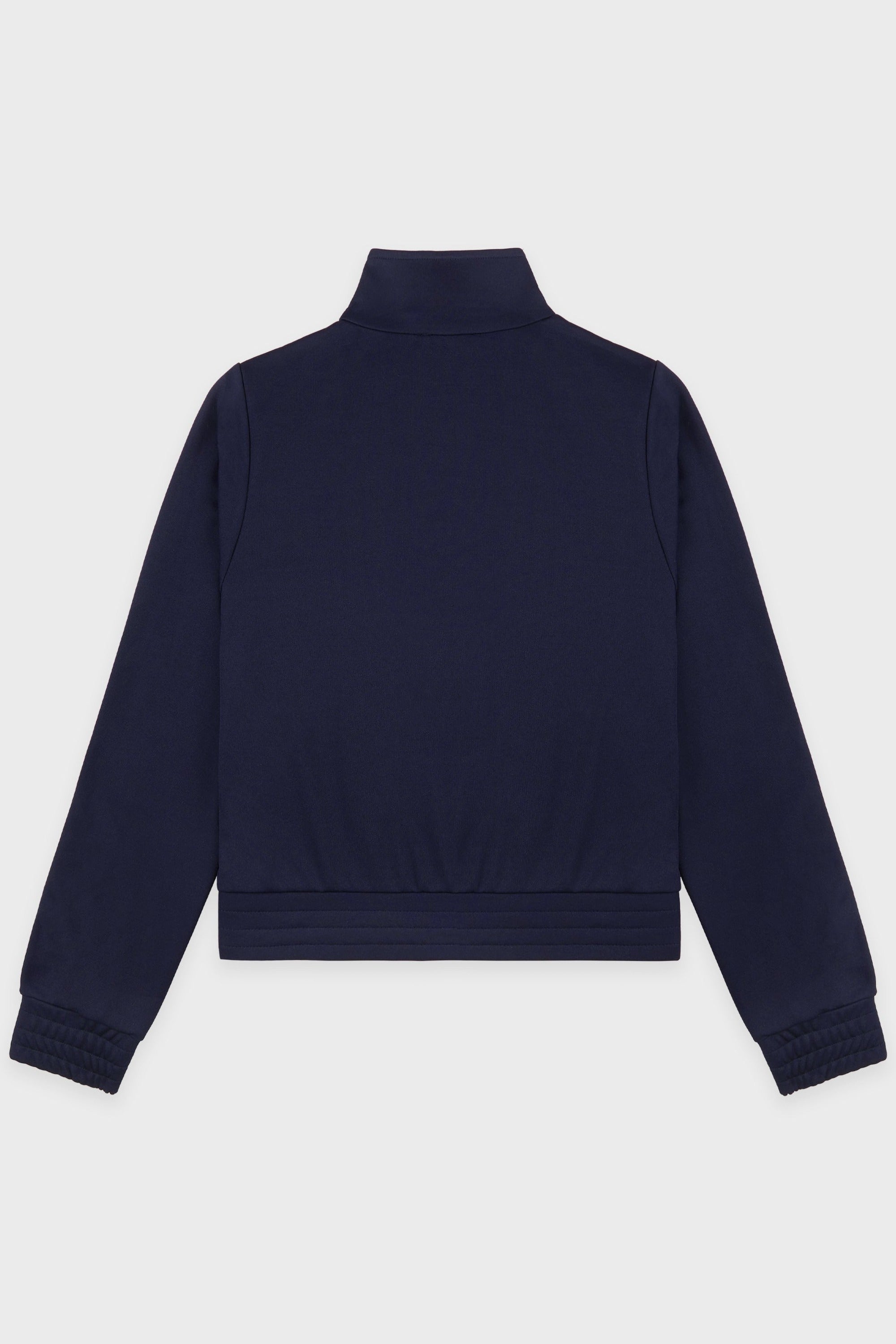 Crown Tennis Track Jacket - Navy & White