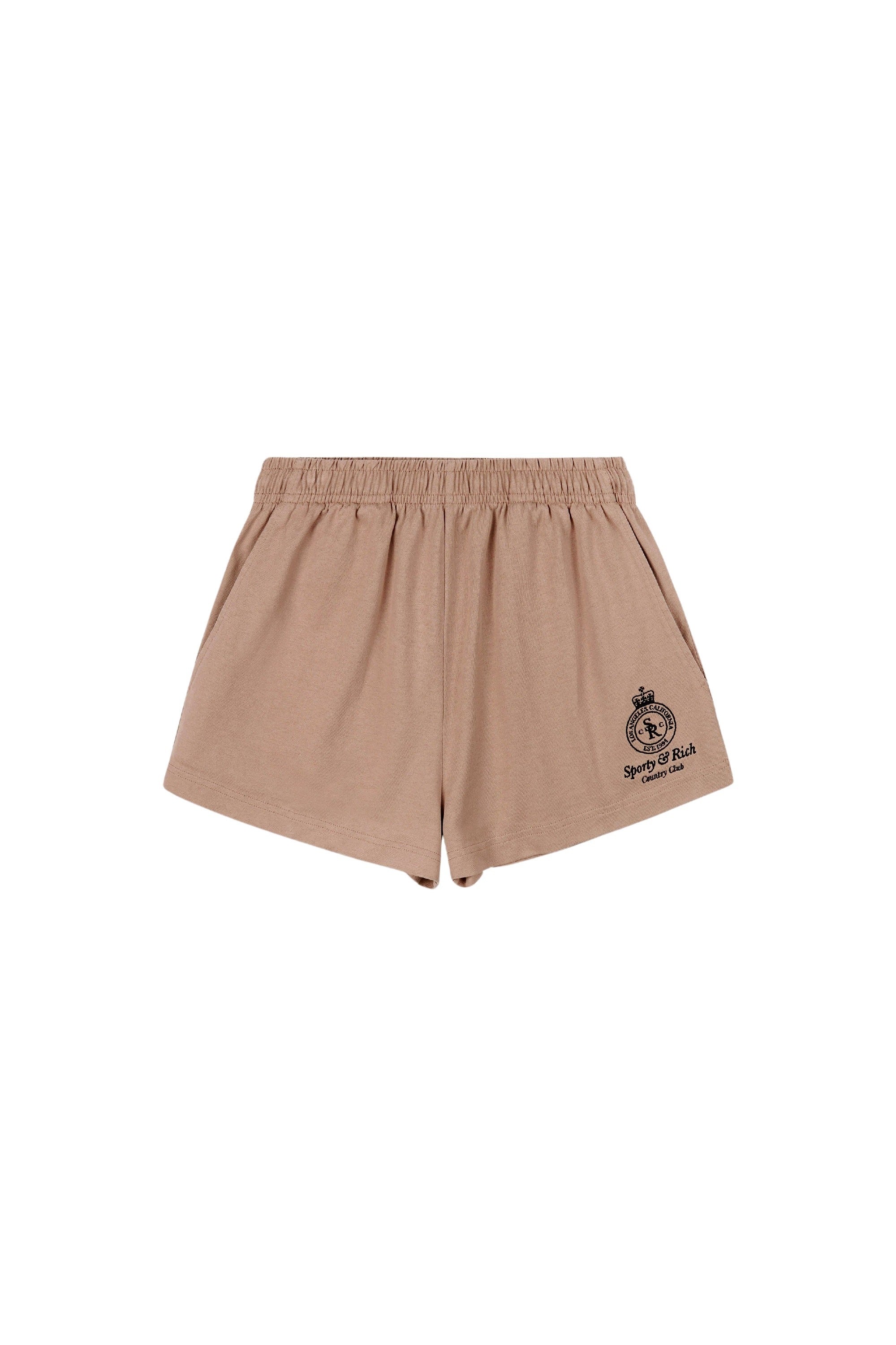 Short à broderie - Mink