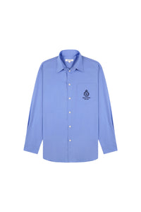 Chemise oversize Crown Tennis - Bleu