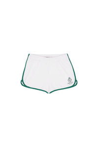 Short Crown Tennis à liseré - White & Alpine