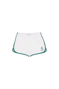 Short Crown Tennis à liseré - White & Alpine