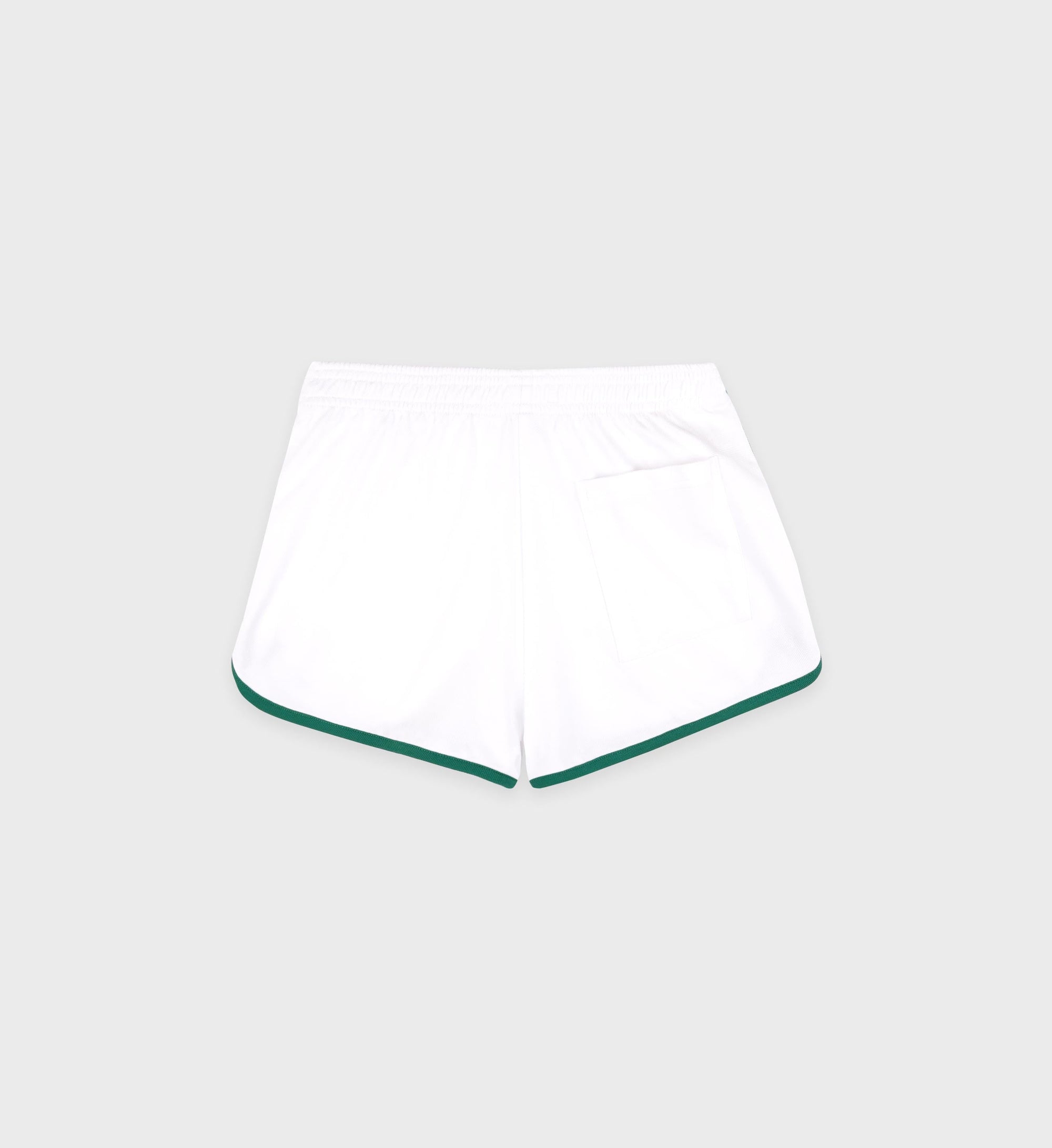 Short Crown Tennis à liseré - White & Alpine