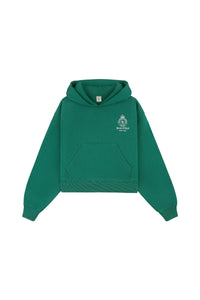 Sweat à capuche Crown Tennis à broderie - Alpine