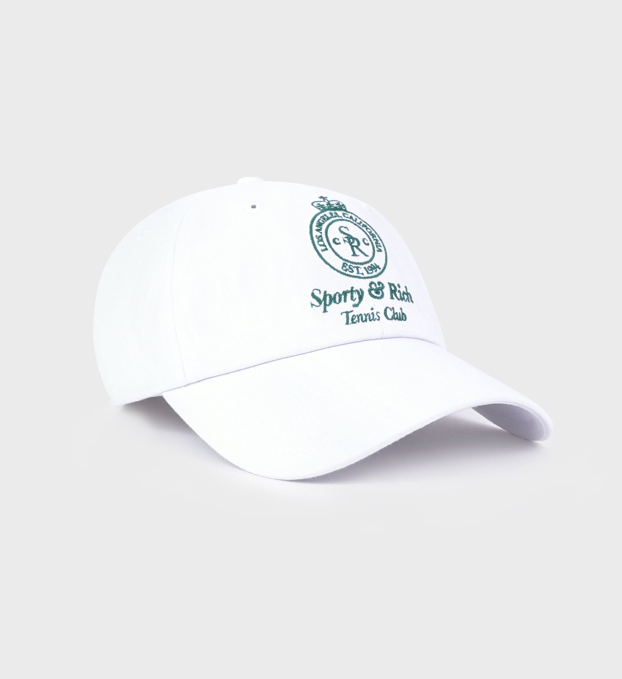 Casquette Crown Tennis en tissu - White