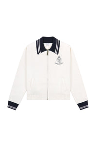 Veste avec logo zippée - Off White