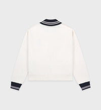 Veste avec logo zippée - Off White