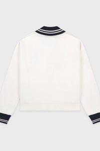 Zipped logo jacket - Of White