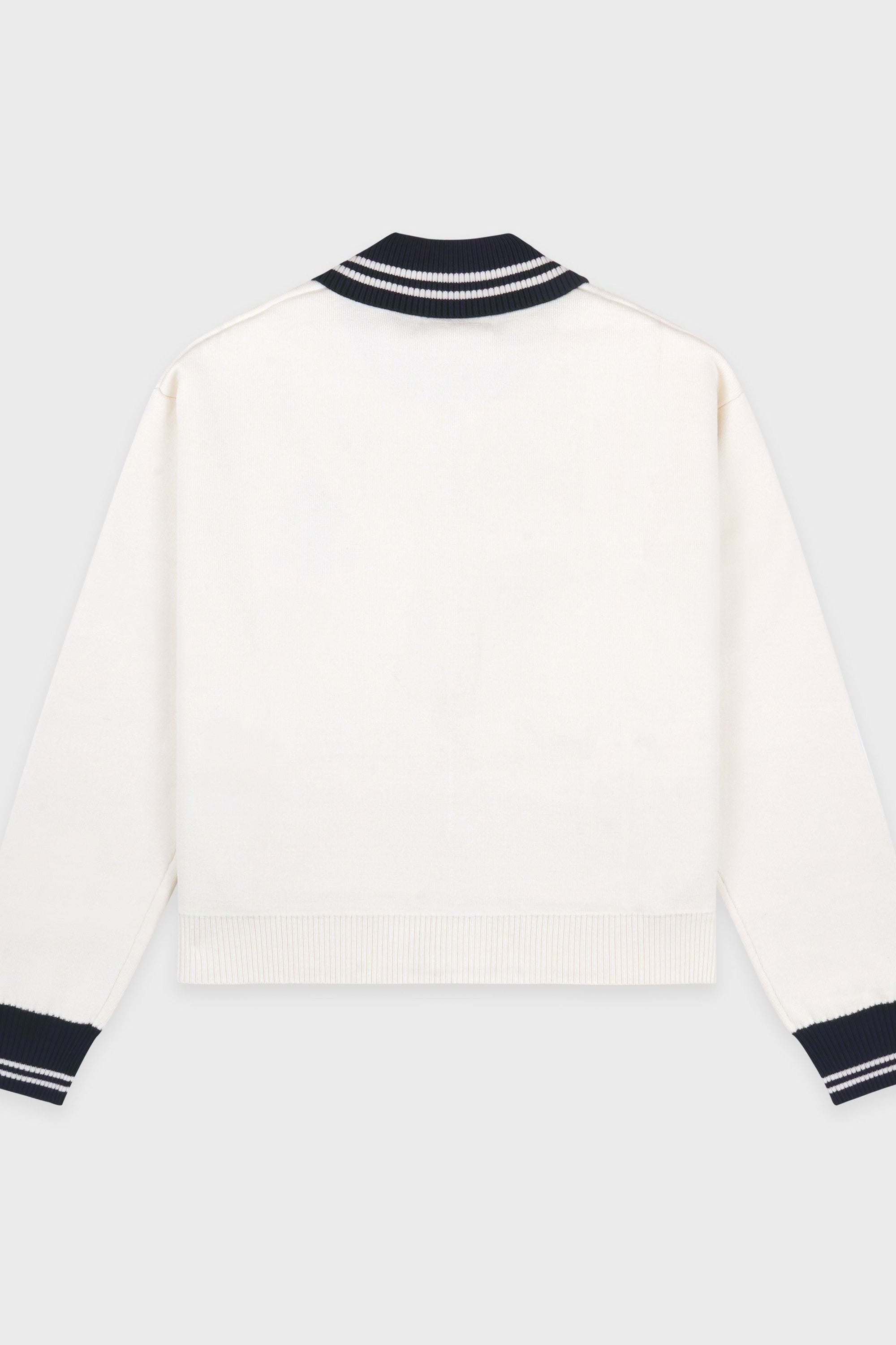 Zipped logo jacket - Of White
