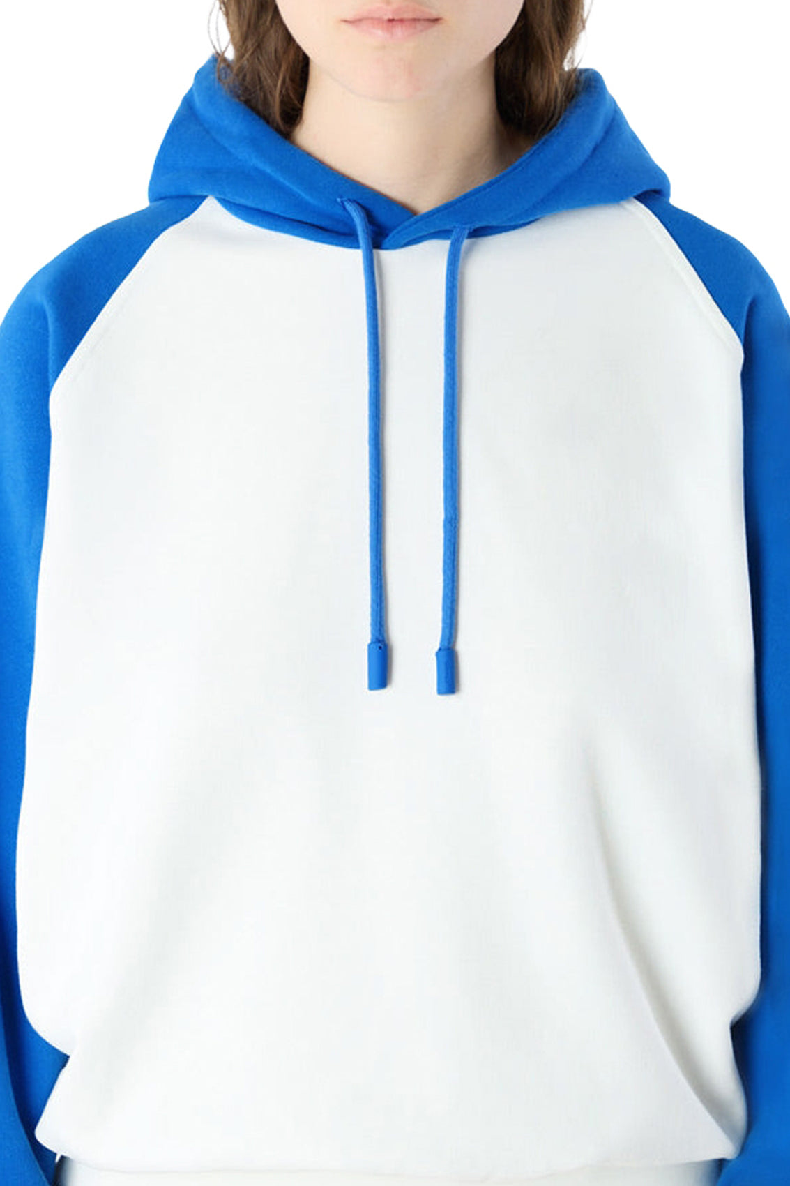 Contrast hoodie - Dust & Blue