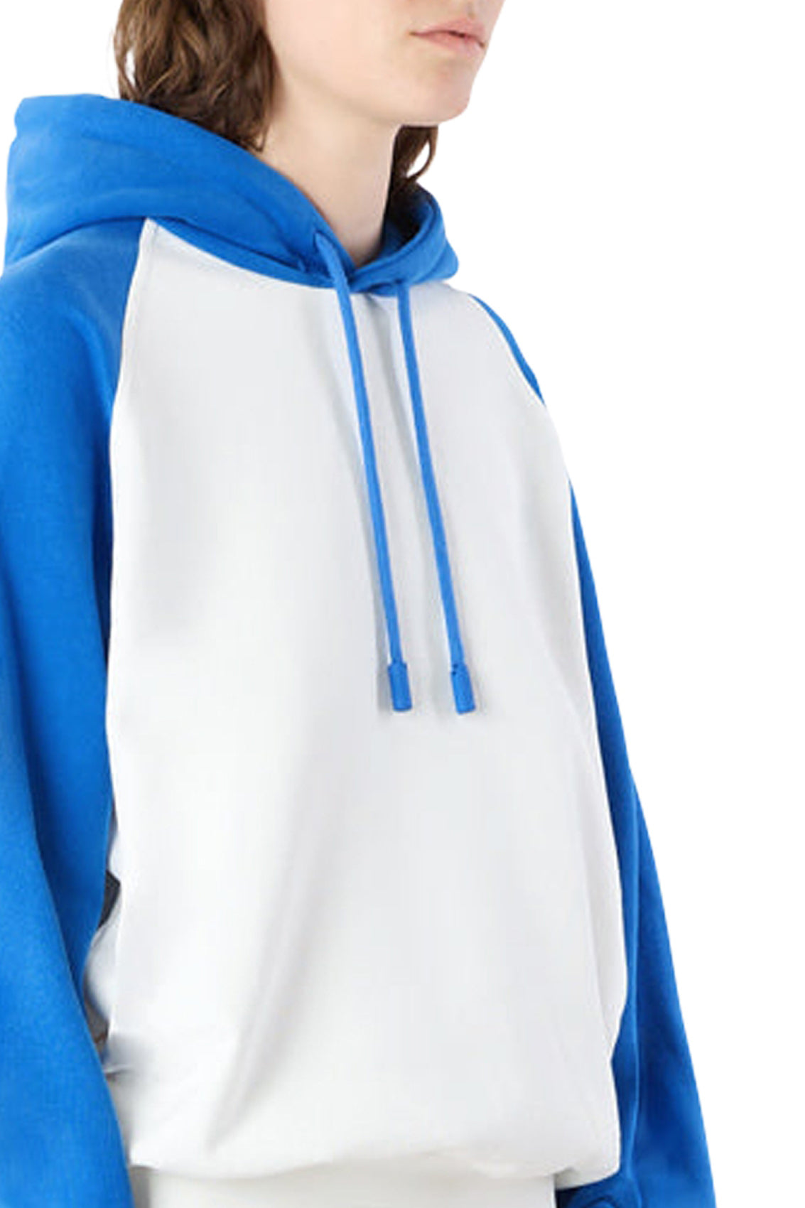 Contrast hoodie - Dust & Blue