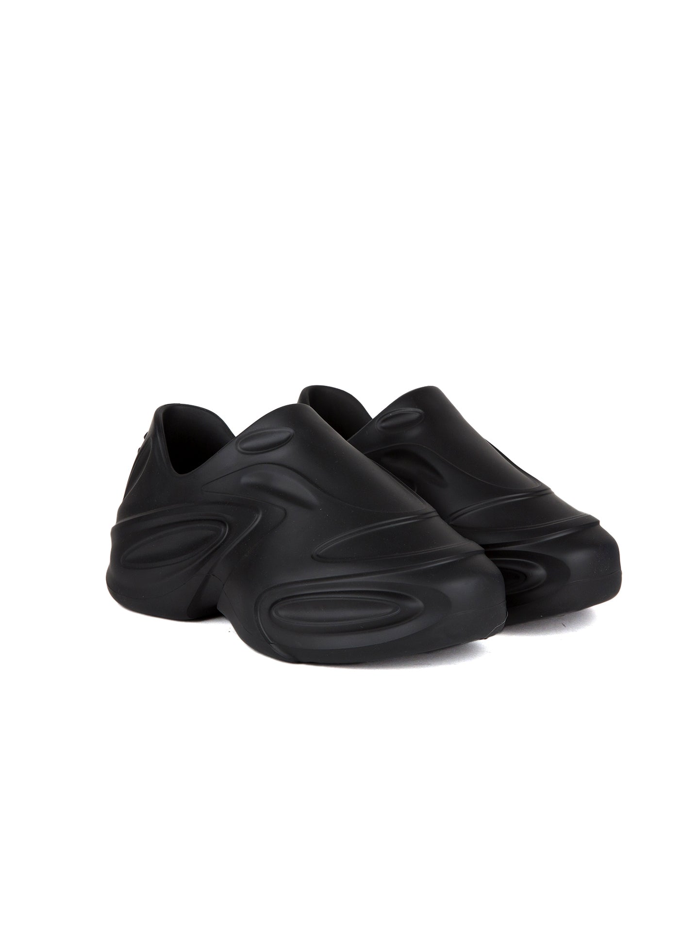 Embossed sneakers - Black