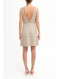 Multicolor Beige DRESS - Multicolor Beige