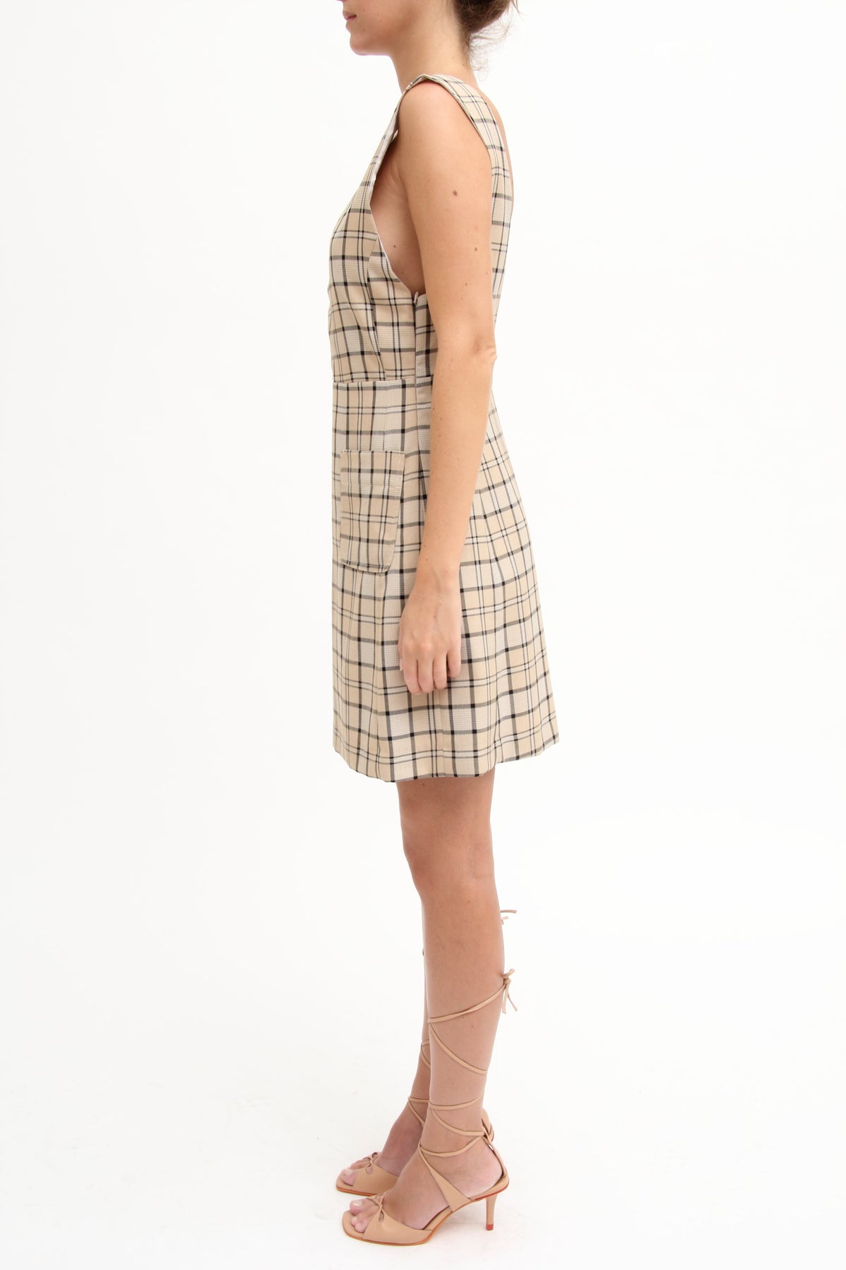 Multicolor Beige DRESS - Multicolor Beige