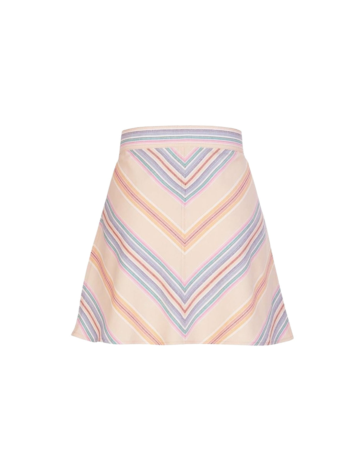 BASEPLUS_Multicolor Pink SKIRT - Multicolor Pink