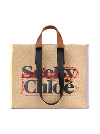 Straw Beige TOTE BAGS - Straw Beige