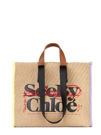 Straw Beige TOTE BAGS - Straw Beige