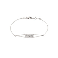 Bracelet Cosmic Spell en Or blanc 18K serti de diamants - Blanc